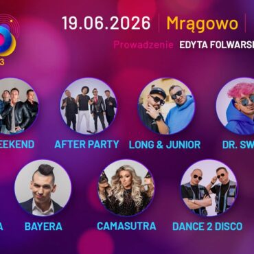 Disco nad Czosem 3 w Mrągowie - wydarzenie muzyczne nad jeziorem Czos